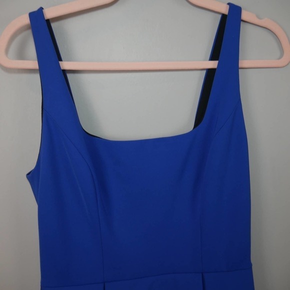 ROBERT Rodriguez Cobalt Blue Peplum Pencil Mini Dress EUC Size 8 - Picture 5 of 11